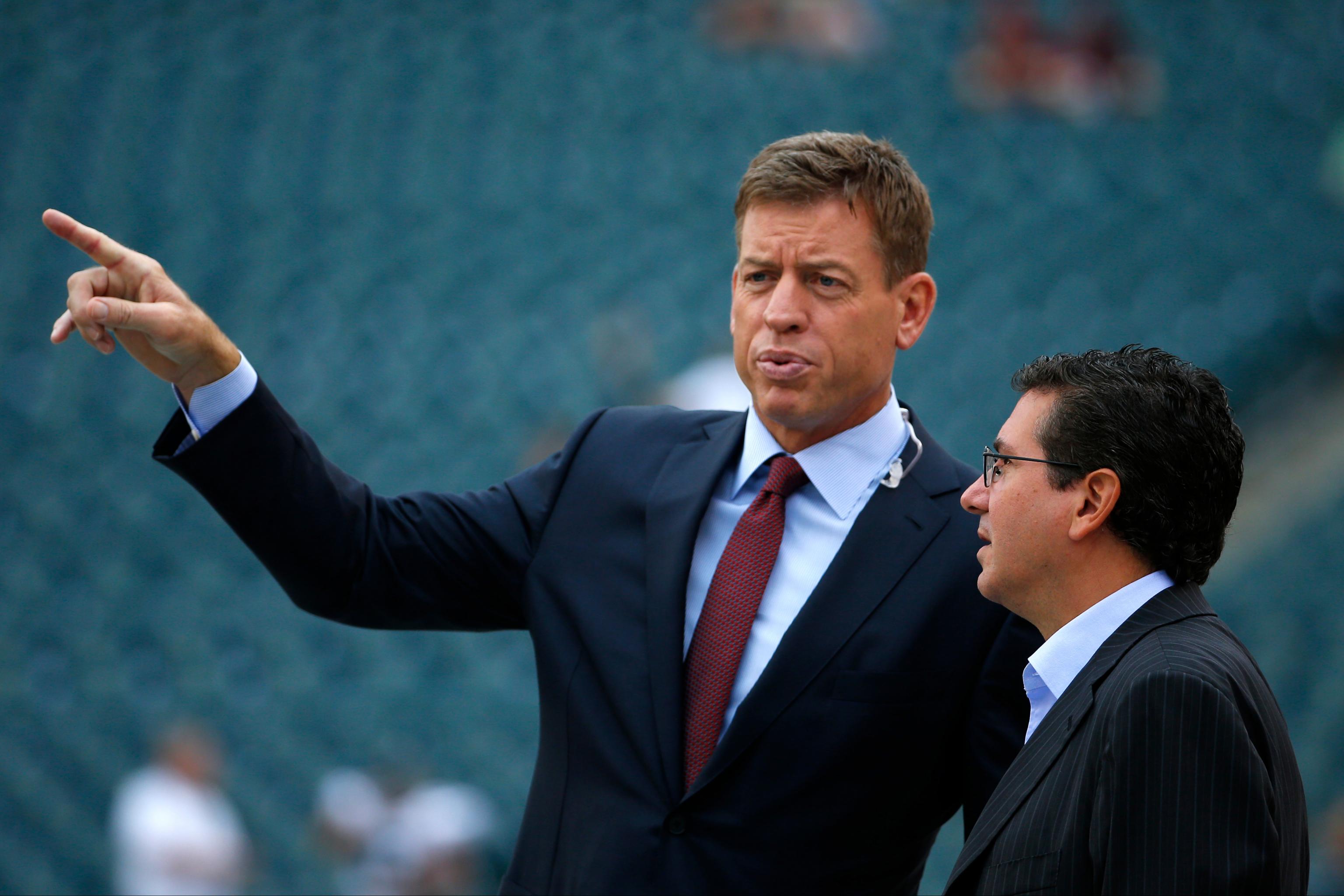 Andy Reid asked Troy Aikman to join the Eagles in 2002