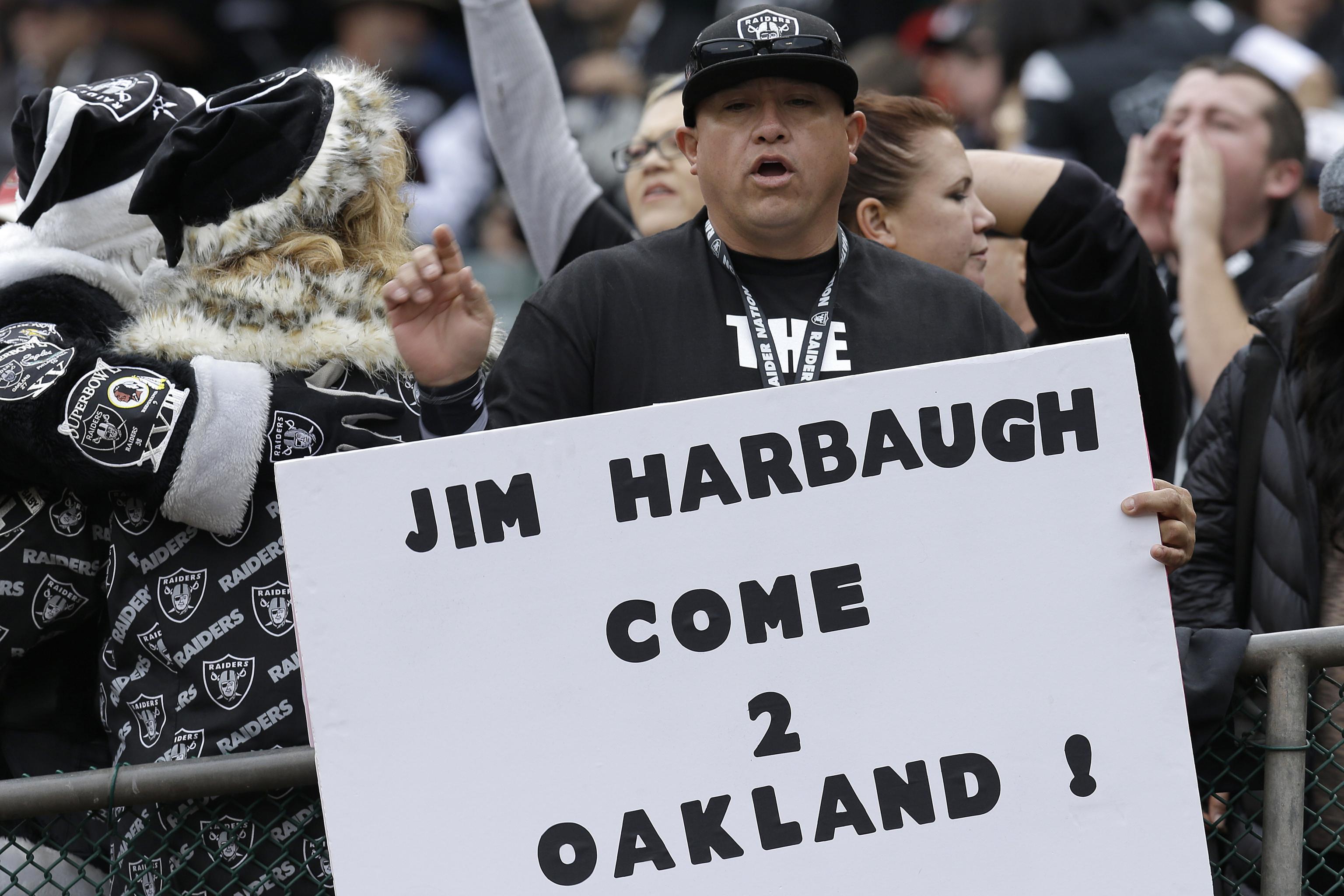 ESPN Report on Jim Harbaugh: “Keep an Eye on the Raiders