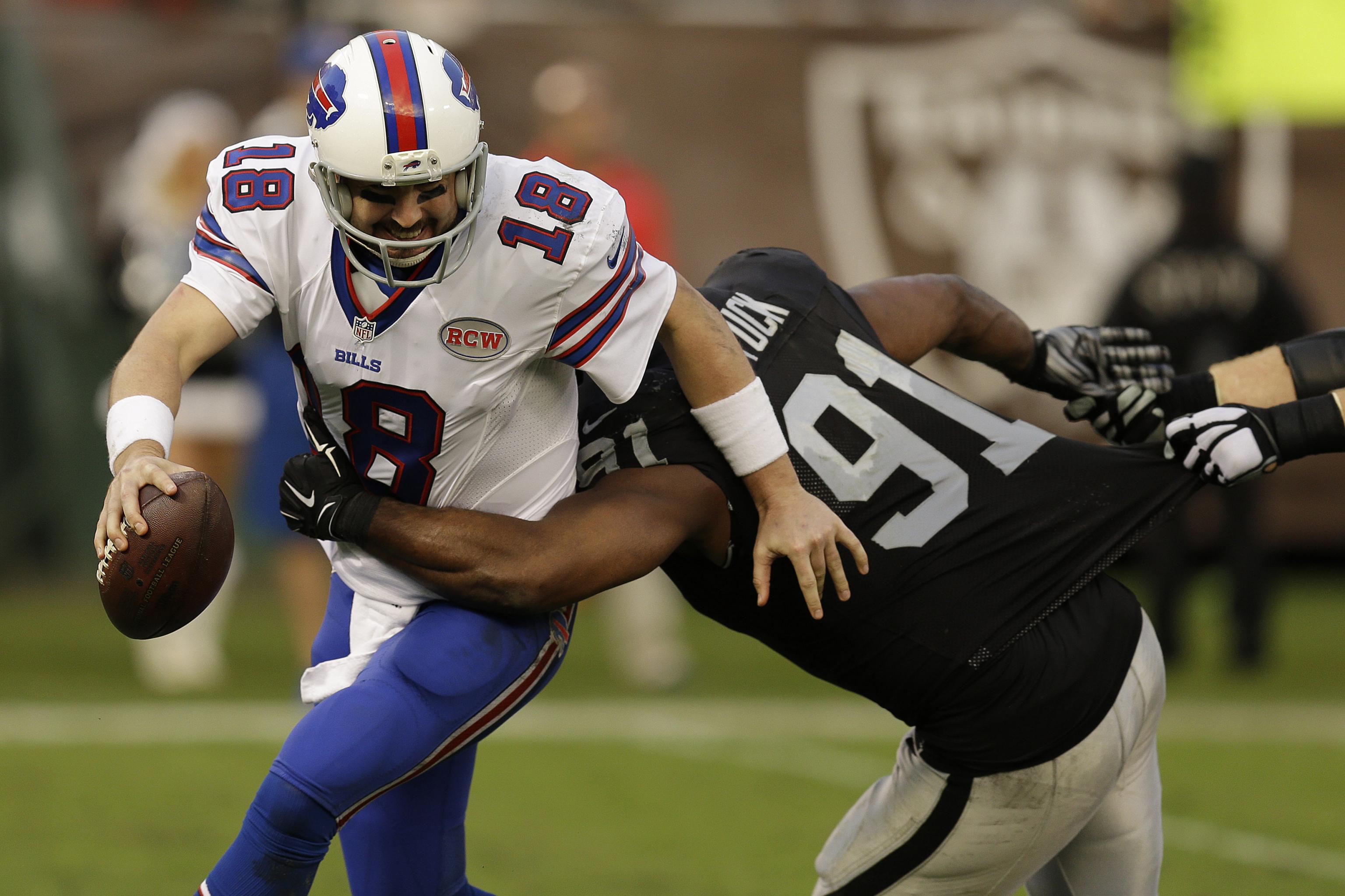 October 26, 2014: Buffalo Bills quarterback Kyle Orton (18) in