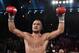 ATLANTIC CITY, NJ - NOVEMBER 08: Sergey Kovalev celebrates his unanimous decision win against Bernard Hopkins after their IBF, WBA, & WBO Light Heavyweight title fight at Boardwalk Hall Arena on November 8, 2014 in Atlantic City, New Jersey. (Photo by Al Bello/Getty Images)