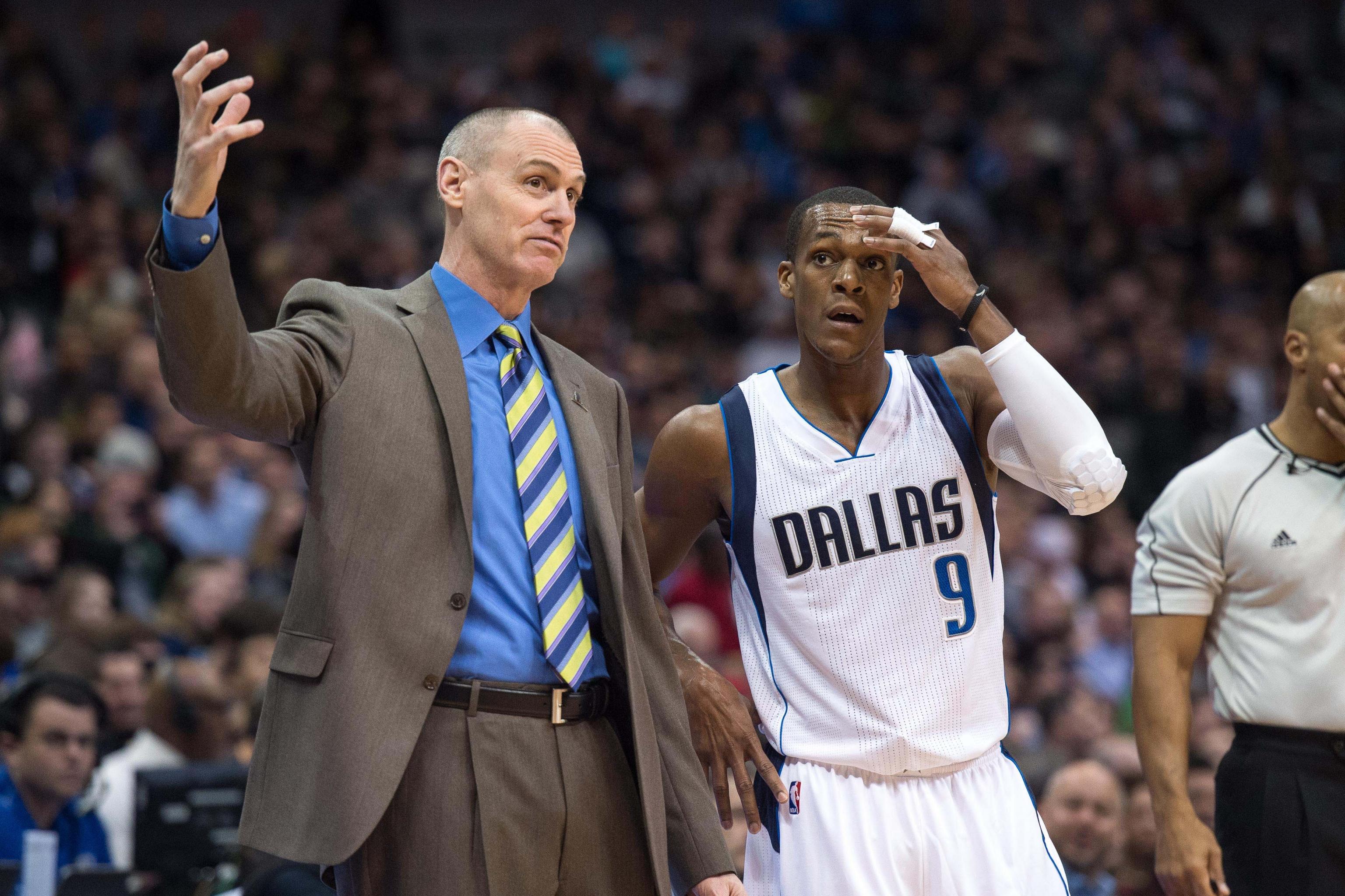 Rondo jerseys somehow already available in Dallas : r/nba
