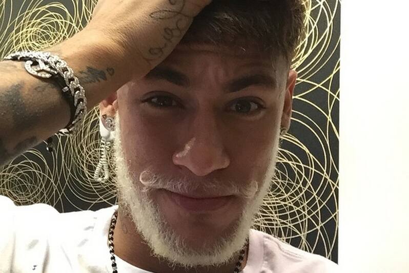 Neymar Beard Look Neymar Beard Look