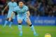 Manchester City's Frank Lampard during the English Premier League soccer match between Leicester City and Manchester City at King Power Stadium, in Leicester, England, Saturday, Dec. 13, 2014. (AP Photo/Rui Vieira)
