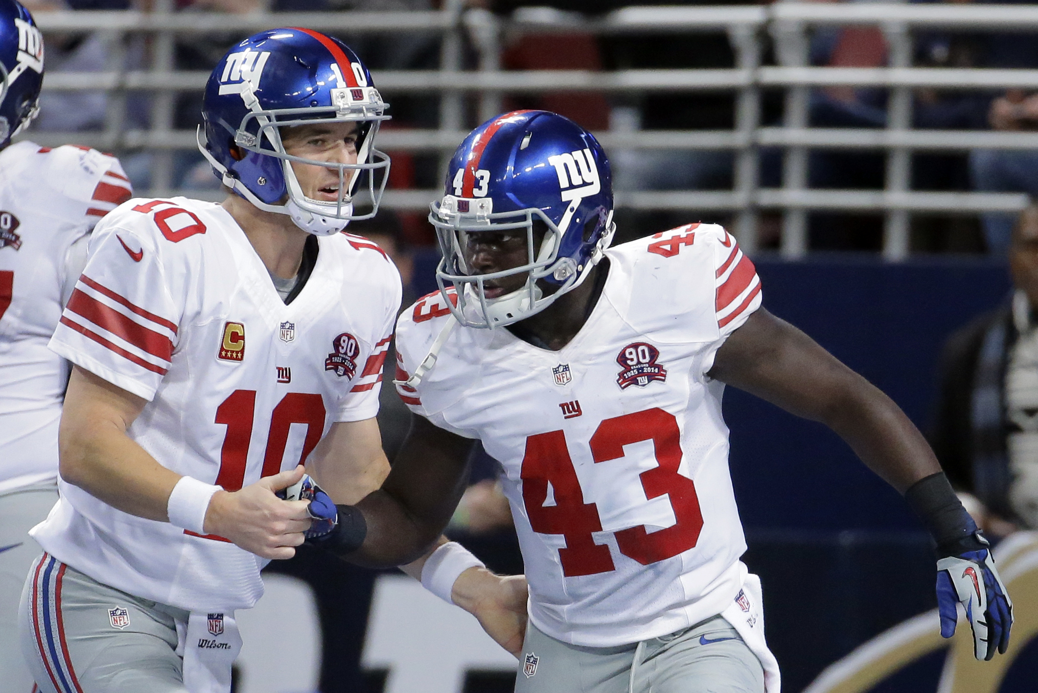 Running Back Orleans Darkwa the Latest NY Giants Rookie to Shine