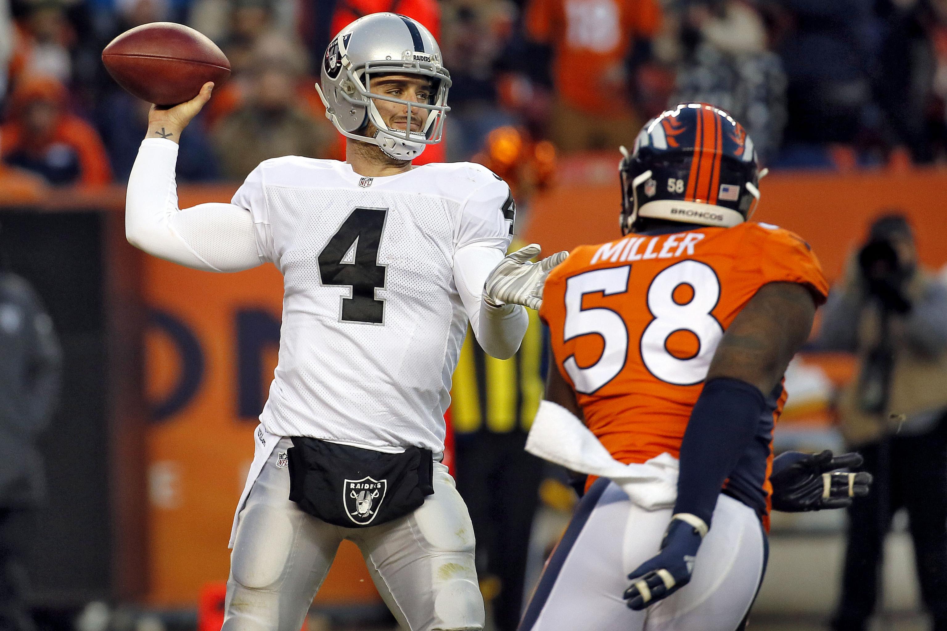 Broncos vs. Raiders Injury Report, Inactives – Week 1 - Bleacher