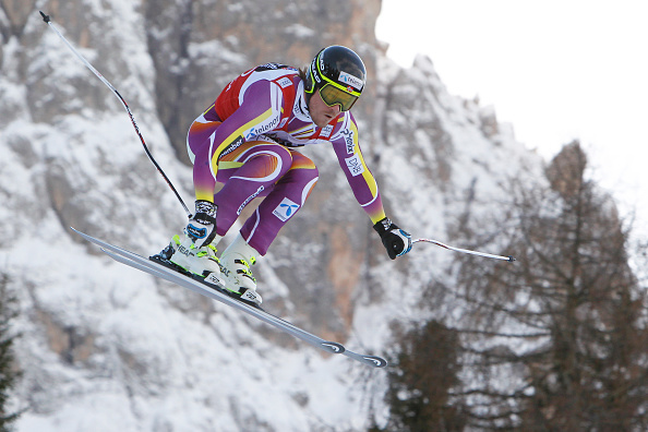 VAL GARDENA, ITALY - DECEMBER 19: (FRANCE OUT) Kjetil Jansrud of Norway takes 2nd place during the Audi FIS Alpine Ski World Cup Men's Downhill on December 19, 2014 in Val Gardena, Italy. (Photo by Alexis Boichard/Agence Zoom/Getty Images)