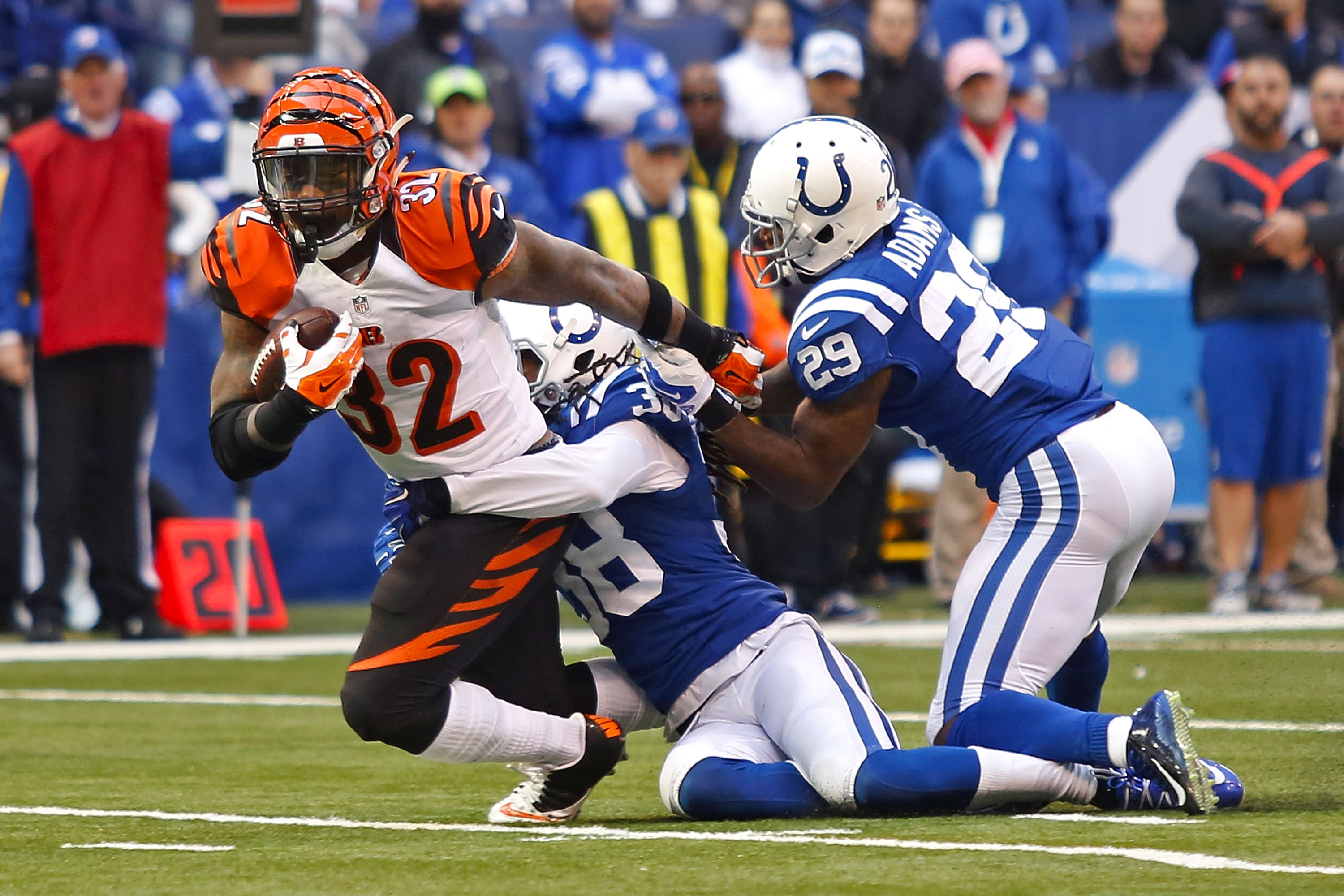 Can Jeremy Hill lead the Cincinnati Bengals' rushing attack?