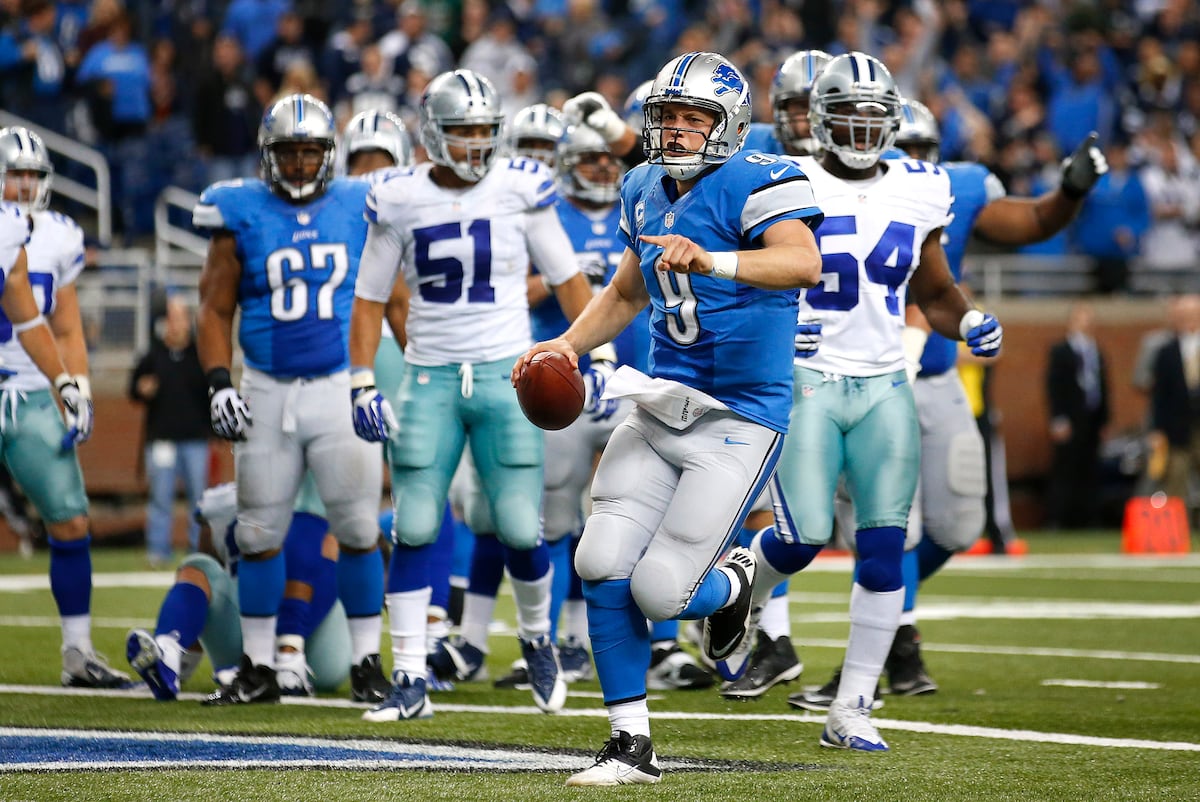 Consistency from Matthew Stafford Key for Lions in Wild Card vs. Cowboys | Bleacher Report Consistency from Matthew Stafford Key for Lions in Wild Card vs. Cowboys | Bleacher Report