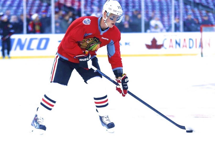 PATRICK KANE CHICAGO BLACKHAWKS 2015 NHL WINTER CLASSIC REEBOK