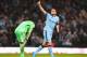 MANCHESTER, ENGLAND - JANUARY 01: Frank Lampard of Manchester City celebrates his team's third goal during the Barclays Premier League match between Manchester City and Sunderland at Etihad Stadium on January 1, 2015 in Manchester, England. (Photo by Alex Livesey/Getty Images)