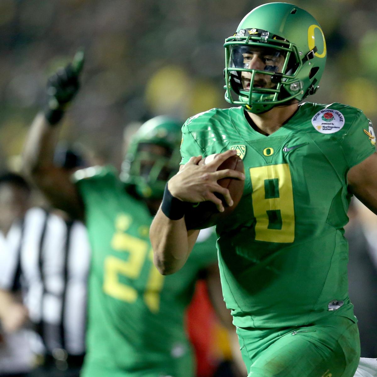 Rose Bowl 2015 Highlights and Standout Players from Oregon vs. Florida