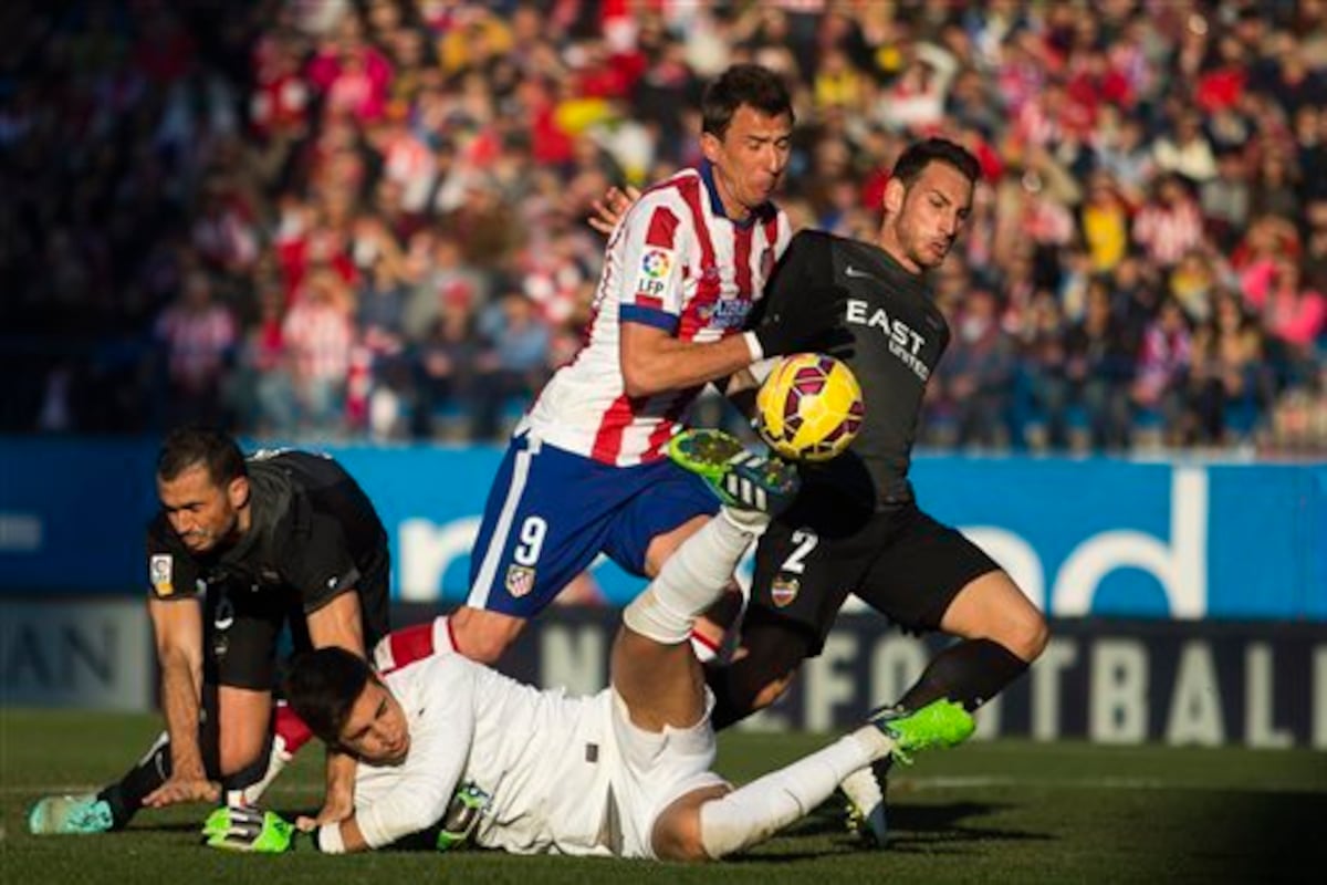 ATLETICO MADRID VS LEVANTE LAST MATCH visual data 3