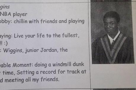 Andrew Wiggins 8th Grade Yearbook Photo Reveals He Could Windmill Dunk Bleacher Report Latest News Videos And Highlights