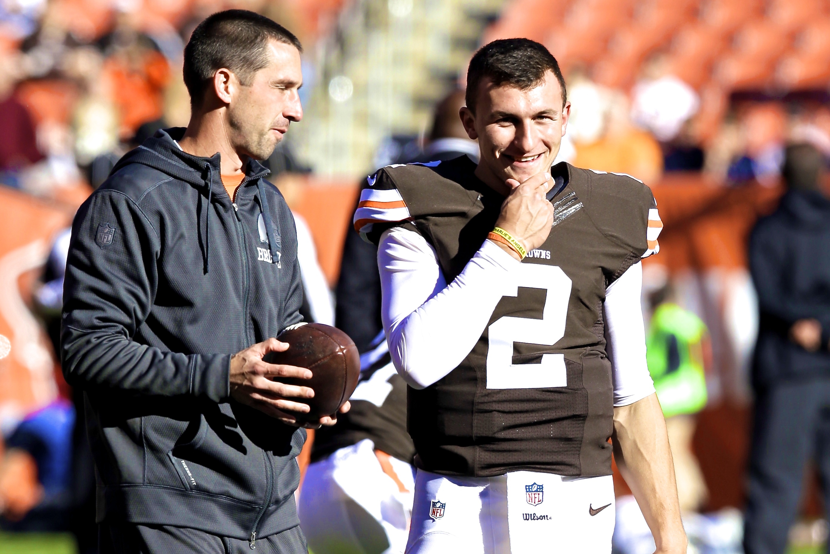 Browns covered up Johnny Football being drunk at practice