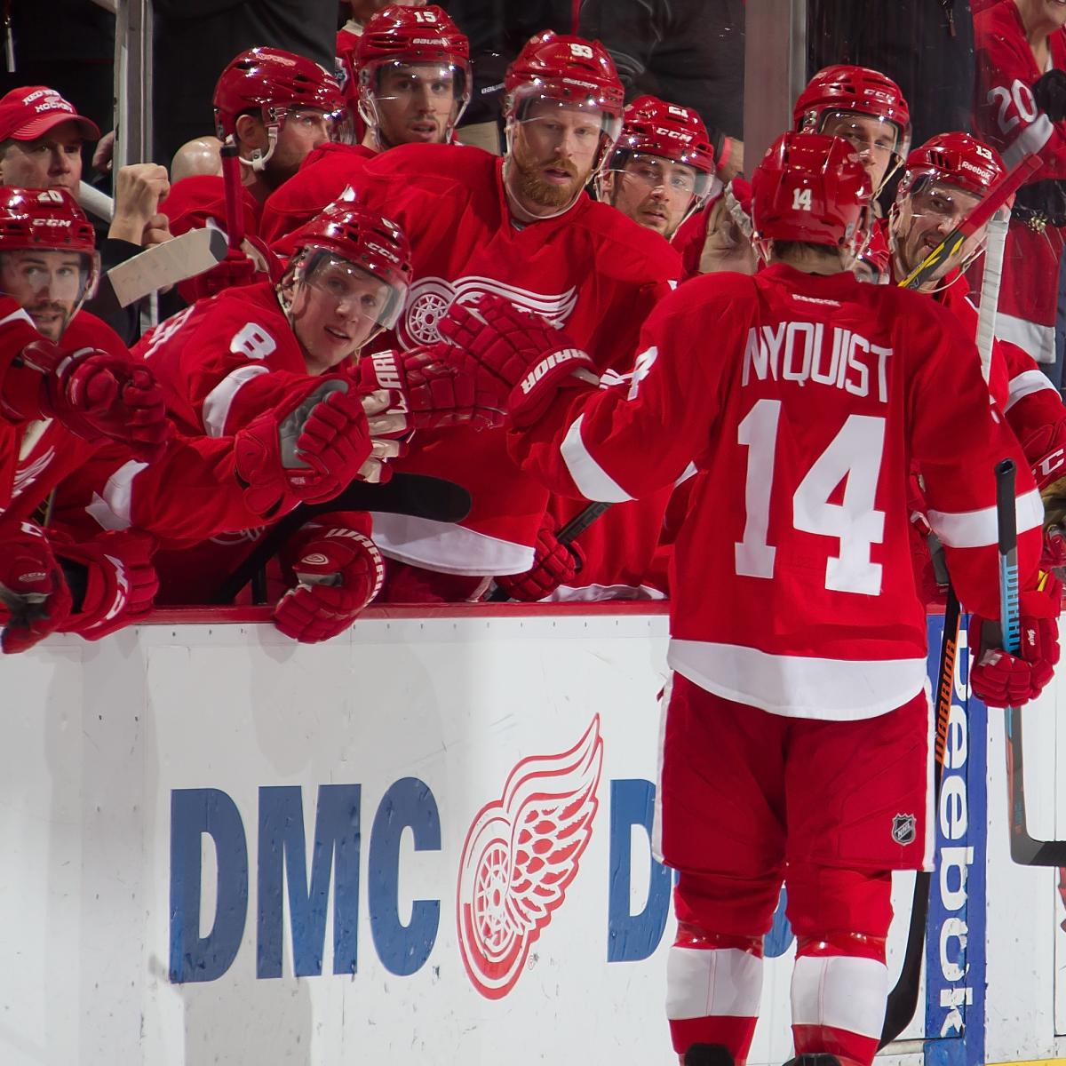 Most Important Statistics for Detroit Red Wings Heading into 2nd Half
