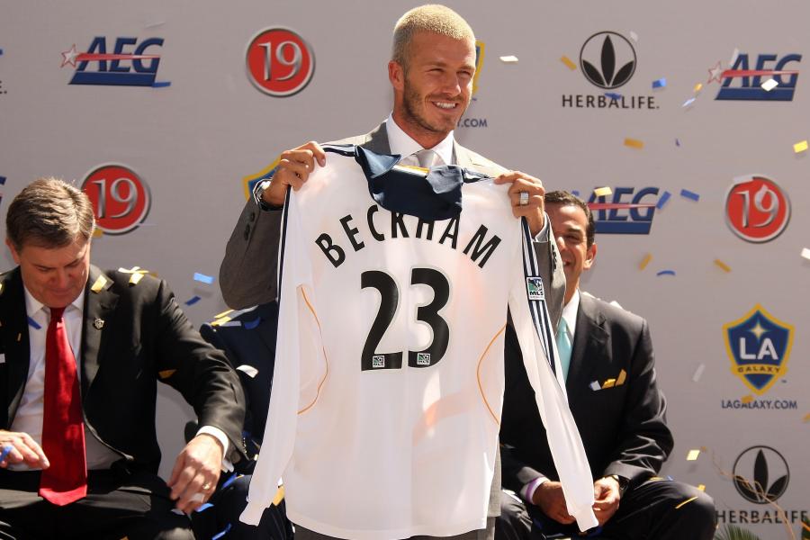 adidas' LA Galaxy Kit for David Beckham's Debut