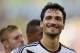 Germany's Mats Hummels smiles at the end of the World Cup quarterfinal soccer match between Germany and France at the Maracana Stadium in Rio de Janeiro, Brazil, Friday, July 4, 2014. Germany won the match 1-0. (AP Photo/Martin Meissner)