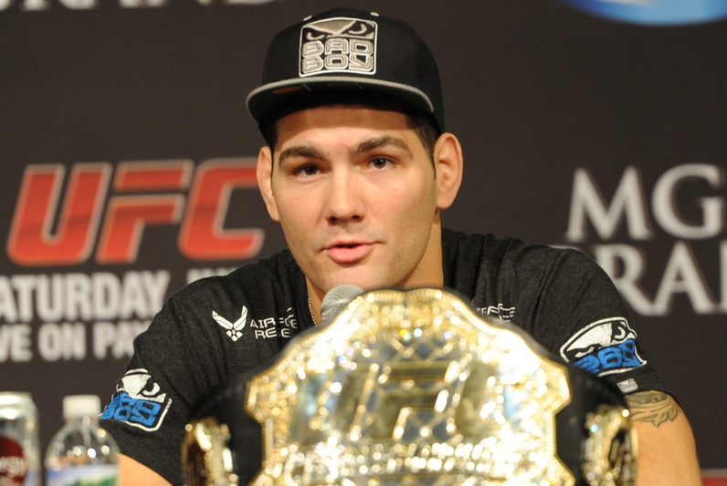 UFC Middleweight Division Captured in Colorful Illustration