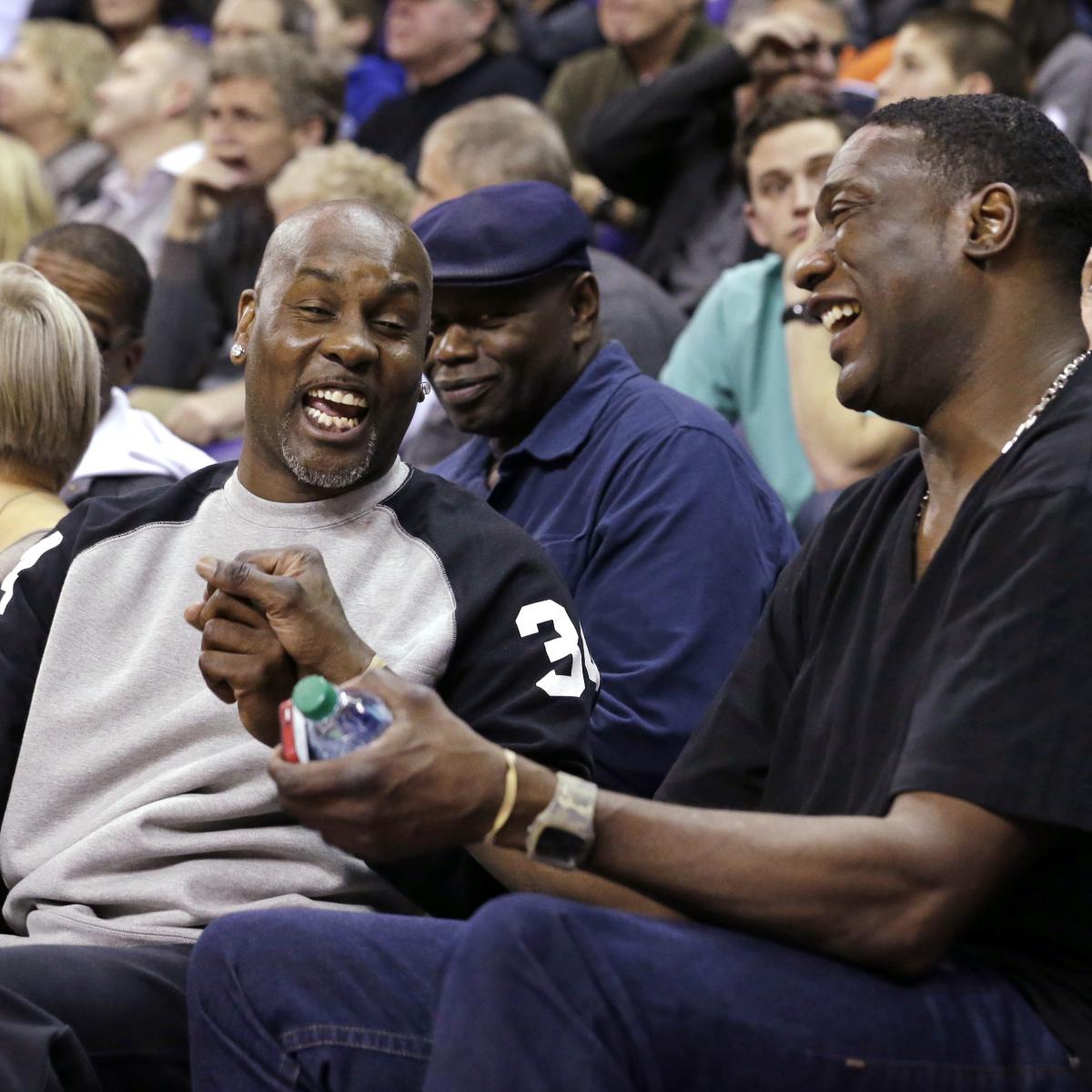 Gary Payton and Shawn Kemp Reunite to Watch Sons Play College Hoops