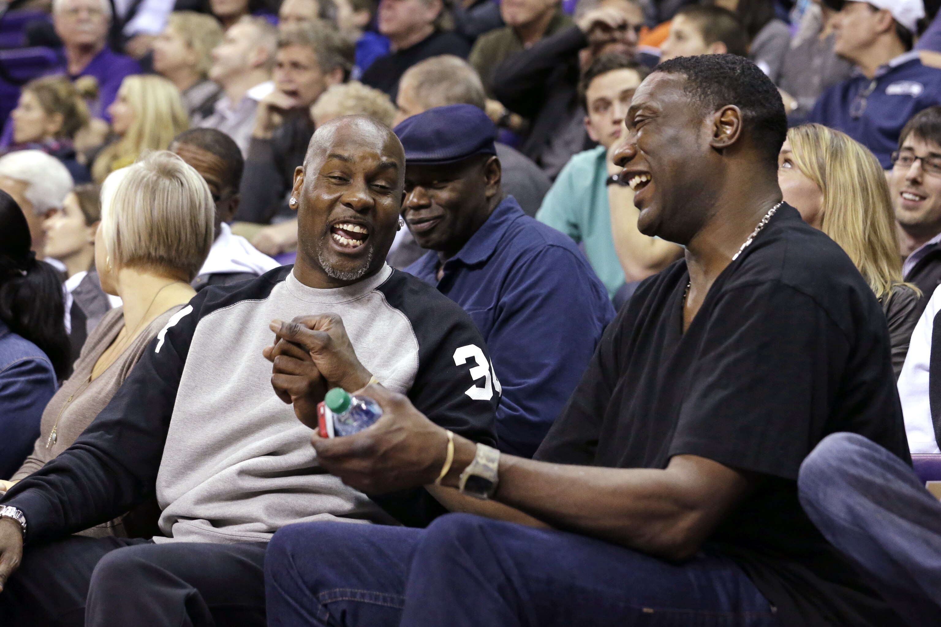 Gary Payton and Shawn Kemp Reunite to Watch Sons Play College santos