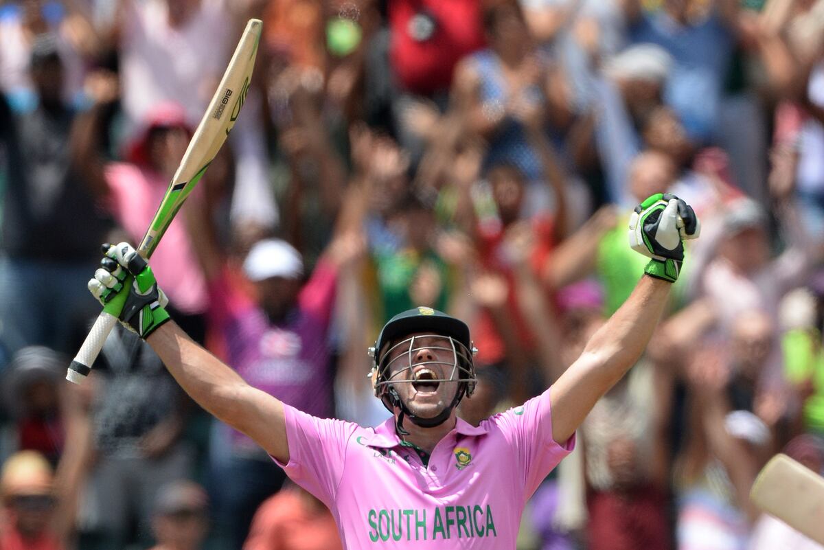AB De Villiers Sets ODI Records During South Africa vs ...