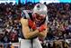 FOXBORO, MA - JANUARY 10: Julian Edelman #11 of the New England Patriots celebrates after throwing a touchdown pass in the third quarter against the Baltimore Ravens during the 2015 AFC Divisional Playoffs game at Gillette Stadium on January 10, 2015 in Foxboro, Massachusetts. (Photo by Maddie Meyer/Getty Images)