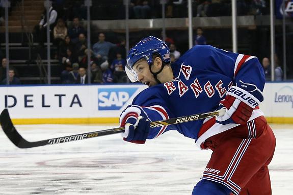 Rangers' Derek Stepan may be sidelined with broken jaw – troyrecord