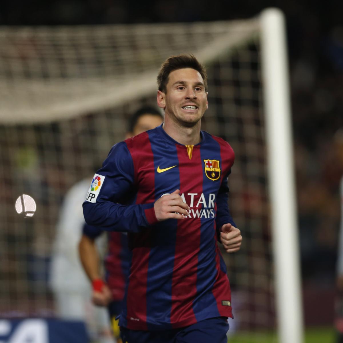 Spanish Copa Del Rey 2015 Results Scores for 1stLeg QuarterFinal