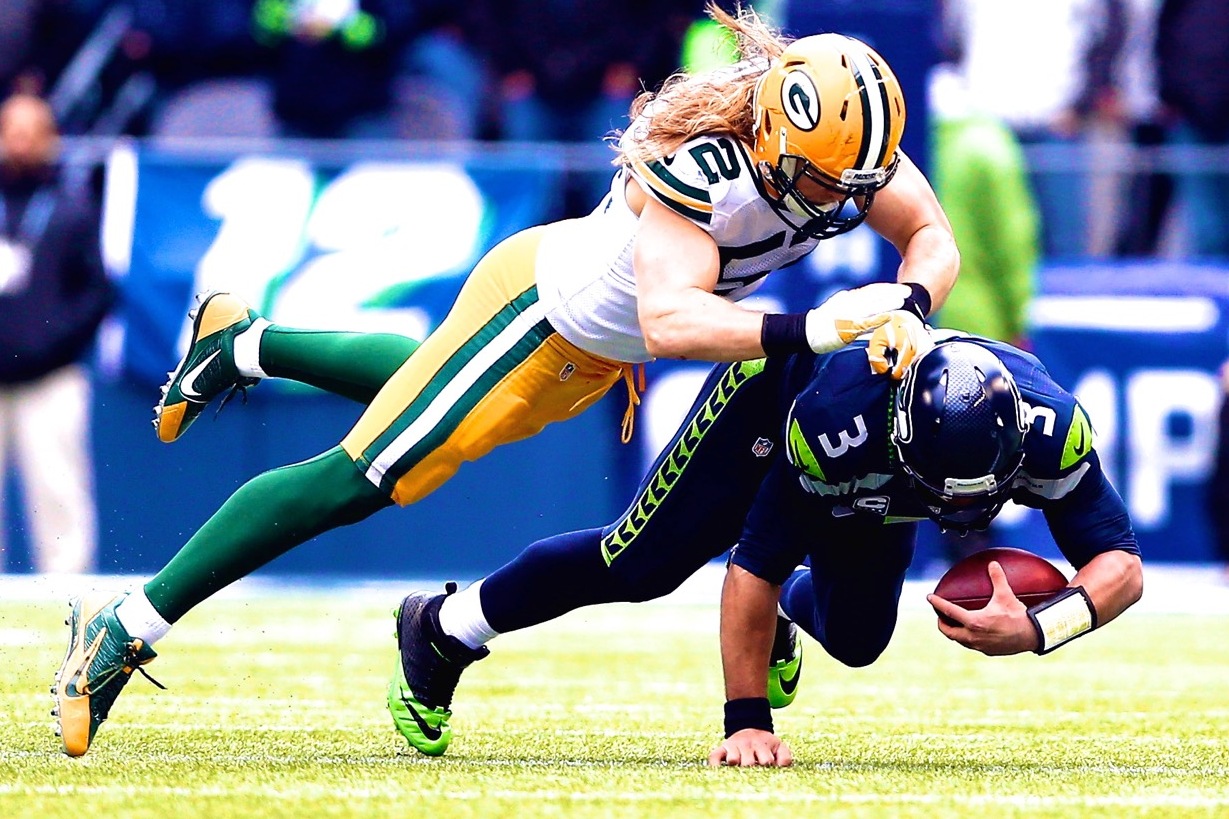 Packers' Clay Matthews fined $22,050 for hit on Russell Wilson - Sports  Illustrated