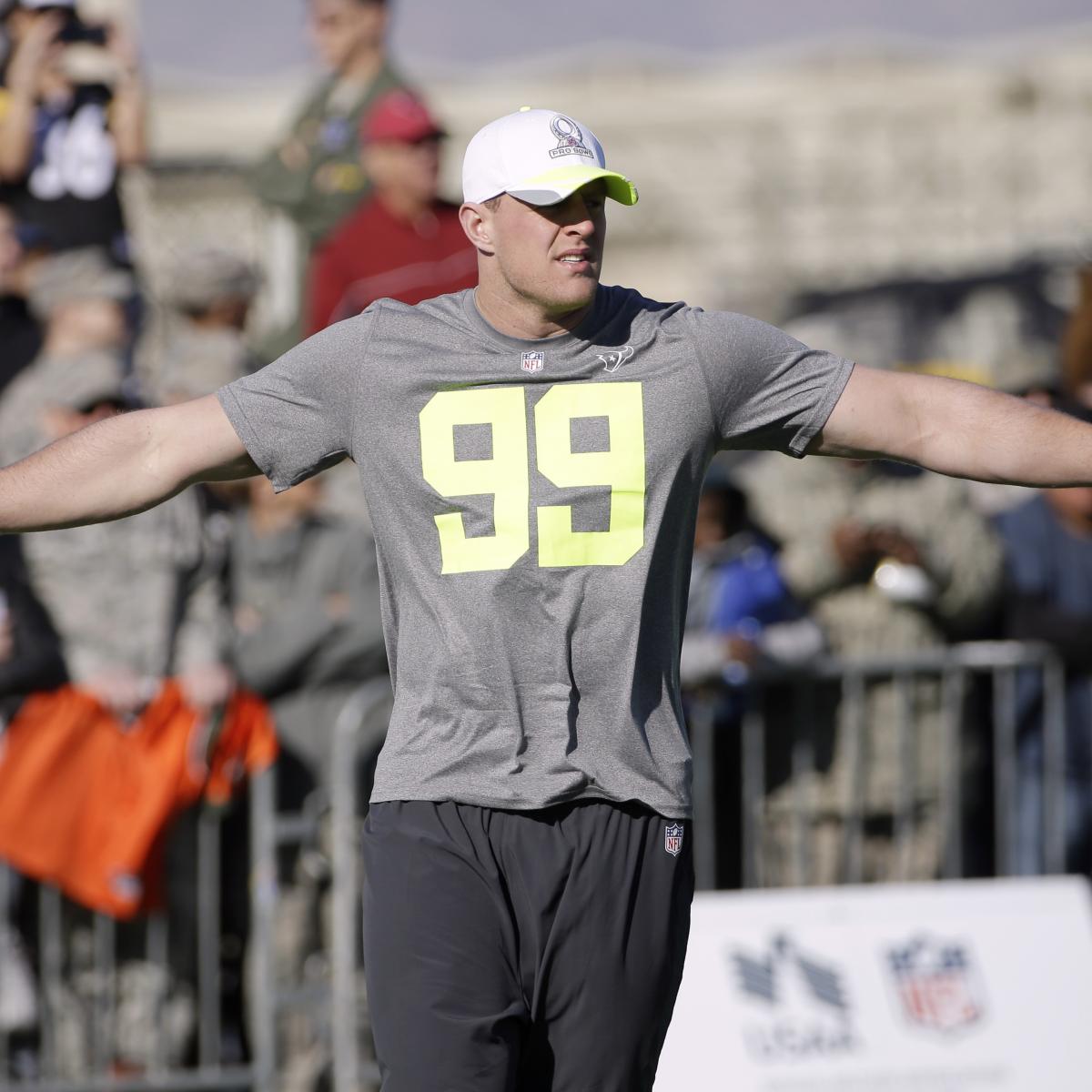 Pro Bowl 2015 Team Carter vs. Team Irvin Rosters and Players to Watch