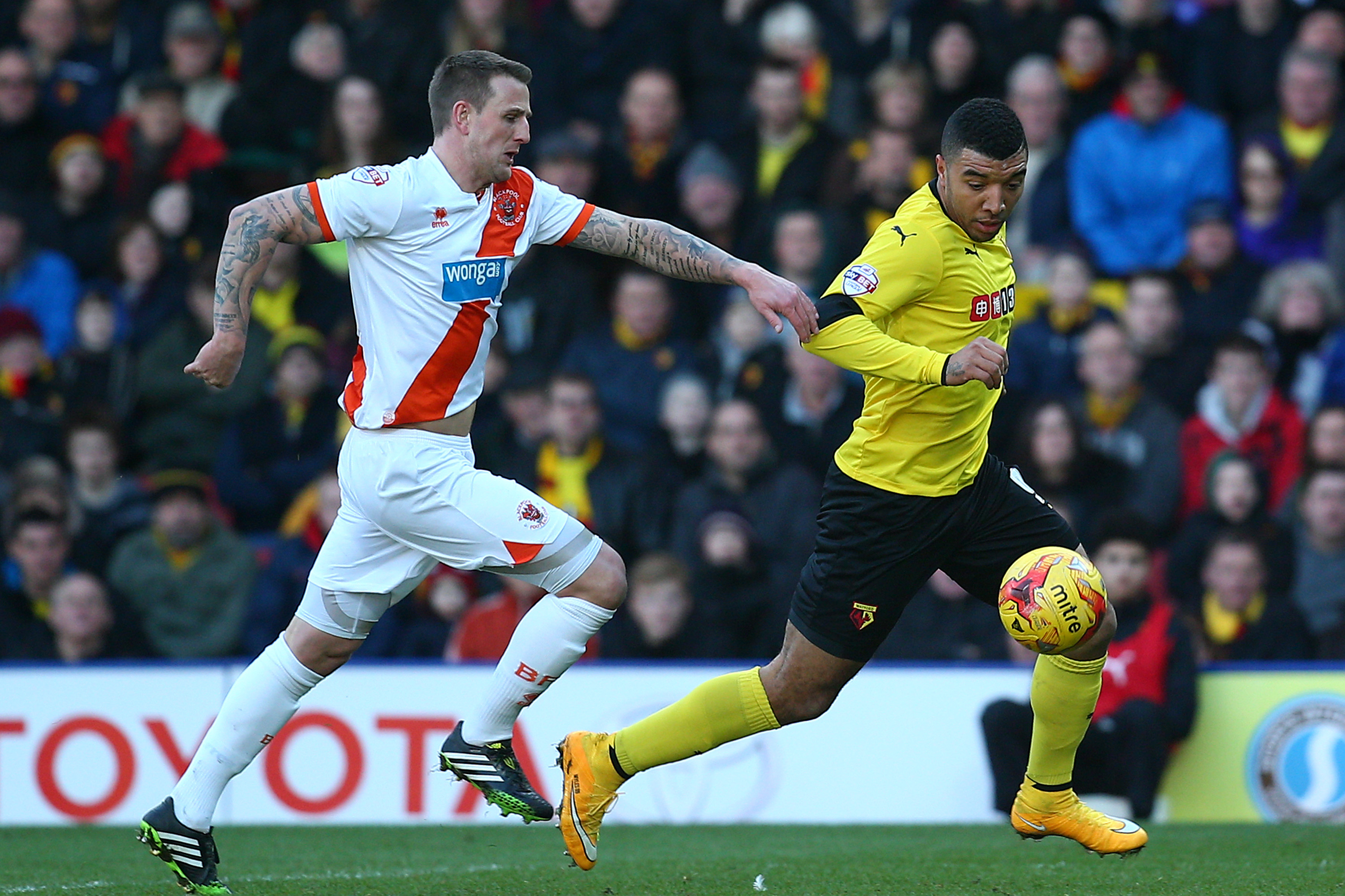 Sky Bet Championship, AFC Bournemouth 3 - 0 Reading, 2014-2015