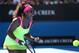 MELBOURNE, AUSTRALIA - JANUARY 29: Serena Williams of the United States celebrates winning her semifinal match against Madison Keys of the United States during day 11 of the 2015 Australian Open at Melbourne Park on January 29, 2015 in Melbourne, Australia. (Photo by Clive Brunskill/Getty Images)