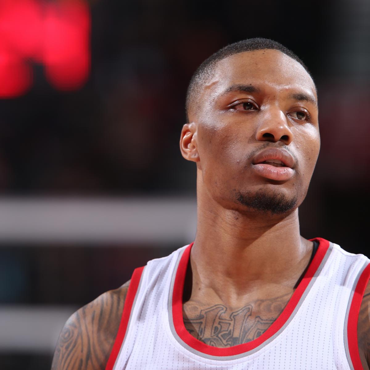 Damian Lillard Will Be 'Re-Energized' After Being Left off of All-Star Roster ...1200 x 1200