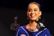 PHOENIX, AZ - JANUARY 29: Singer Katy Perry speaks during the Pepsi Super Bowl XLIV Halftime Show Press Conference at the Phoenix Convention Center on January 29, 2015 in Phoenix, Arizona. (Photo by Mike Lawrie/Getty Images)