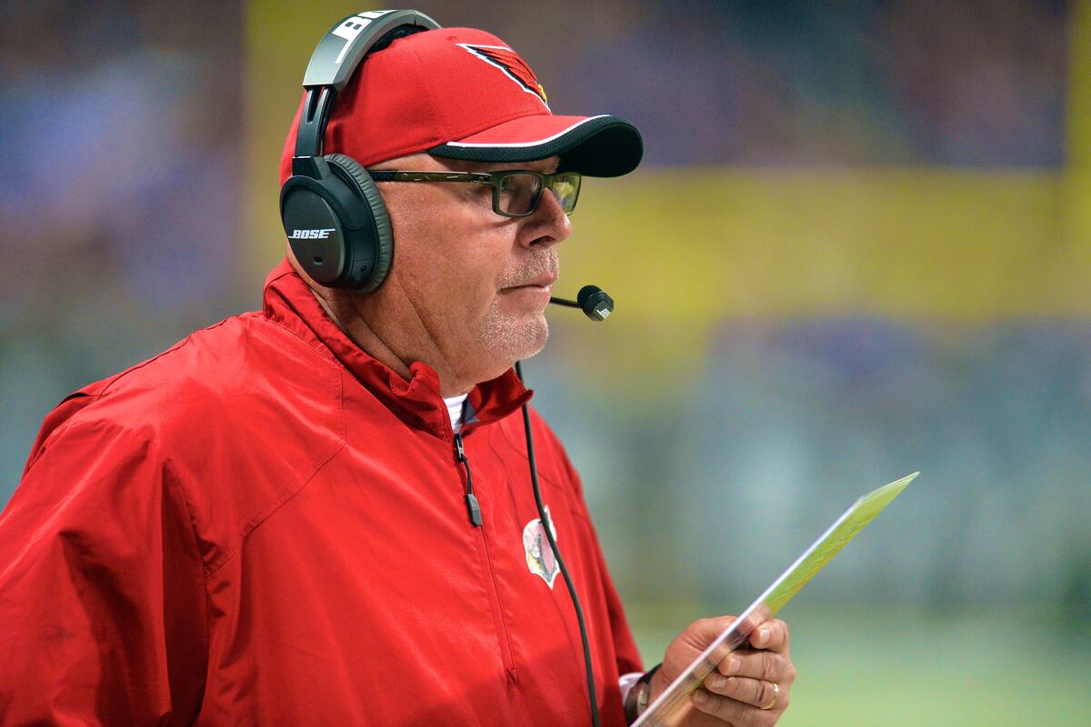 Bruce Arians Named 2014 AP Coach of the Year Bleacher