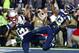 Feb 1, 2015; Glendale, AZ, USA; New England Patriots strong safety Malcolm Butler (21) intercepts a pass intended for Seattle Seahawks wide receiver Ricardo Lockette (83) in the fourth quarter in Super Bowl XLIX at University of Phoenix Stadium. Mandatory Credit: Mark J. Rebilas-USA TODAY Sports