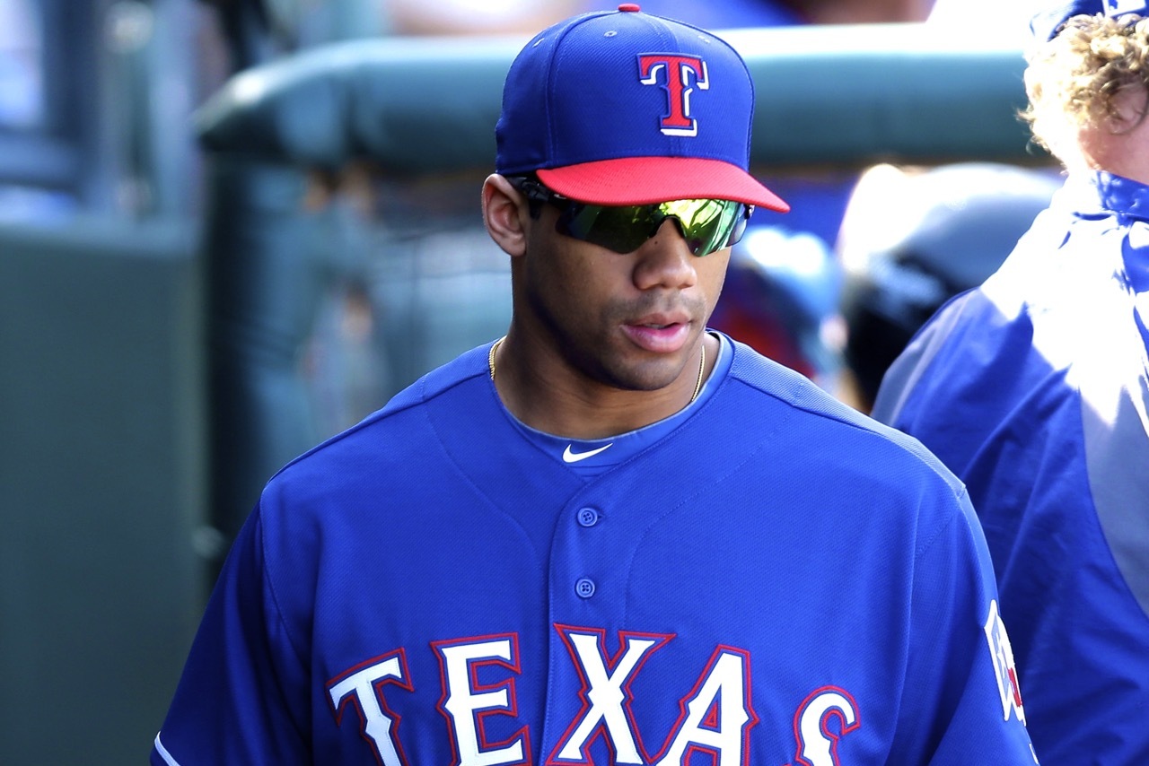 Young prospect Russell Wilson attends second Spring Training with Rangers