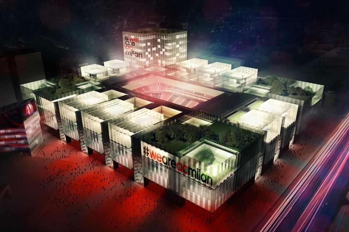 Ac Milan Release Stunning Pictures Of Proposed New Stadium Bleacher Report Latest News Videos And Highlights