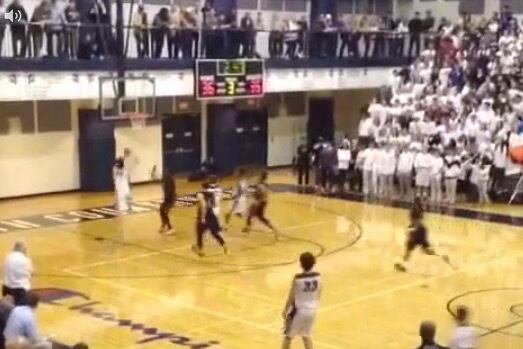 6 2 Guard Kwe Parker Comes Up With Monster Block On Dunking
