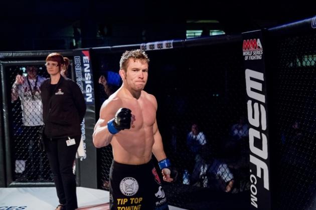 Josh Hill poses before his WSOF debut at WSOF Canada 2.