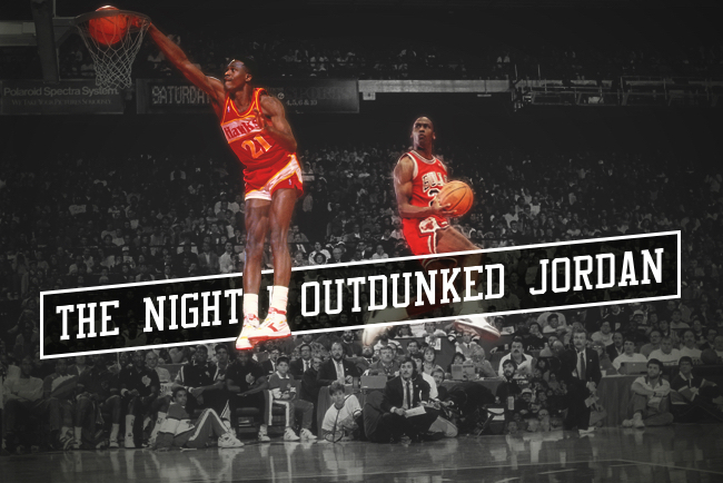 The Night Dominique Wilkins Outdunked Michael Jordan | Bleacher Report