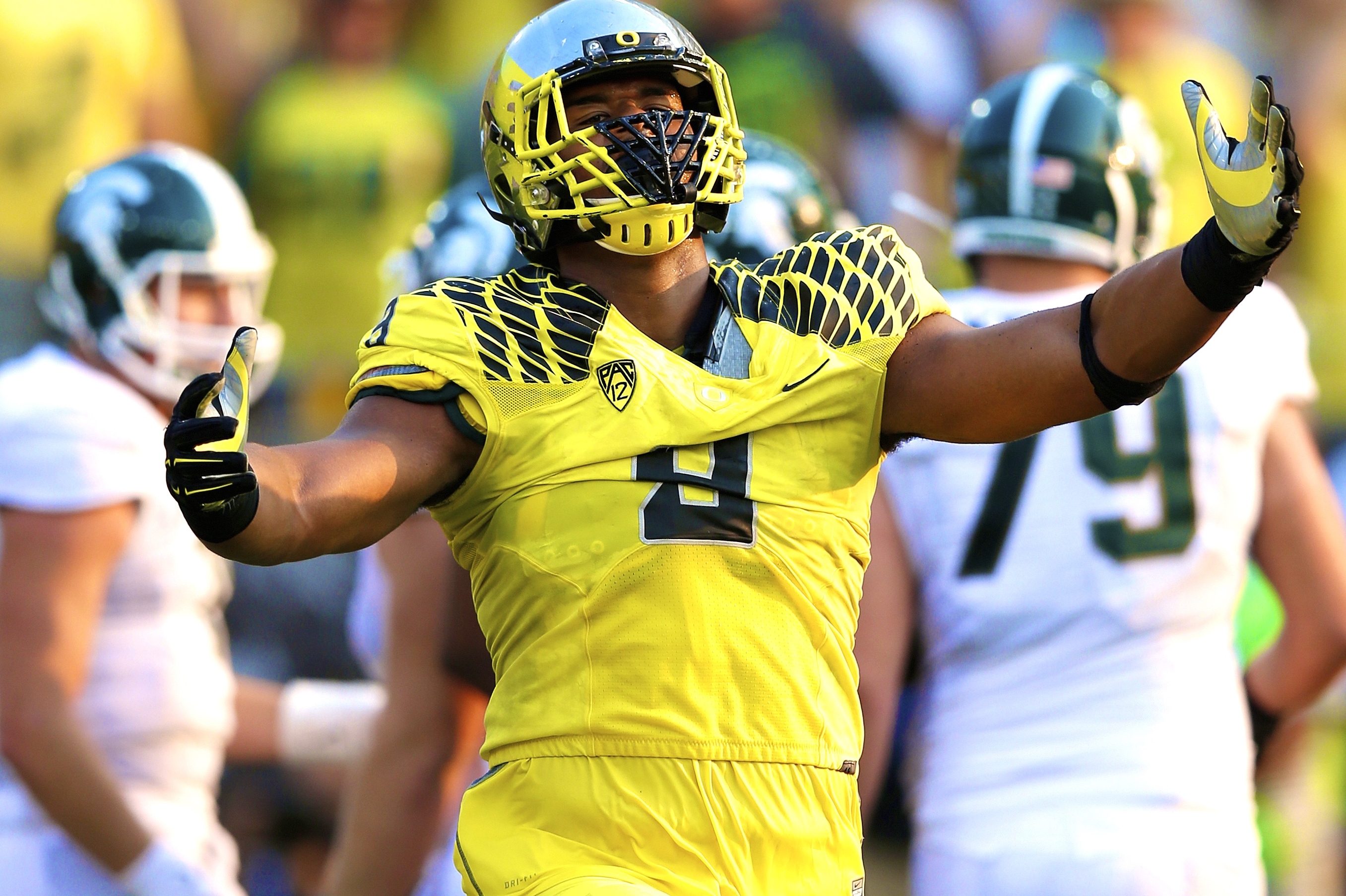 From high school to the NFL Draft: Oregon defensive end Arik Armstead