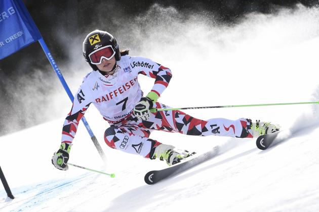 BEAVER CREEK, CO - FEBRUARY 12: (FRANCE OUT) Anna Fenninger of Austria competes during the FIS Alpine World Ski Championships Women's Giant Slalom on February 12, 2015 in Beaver Creek, CO. (Photo by Alain Grosclaude/Agence Zoom/Getty Images)