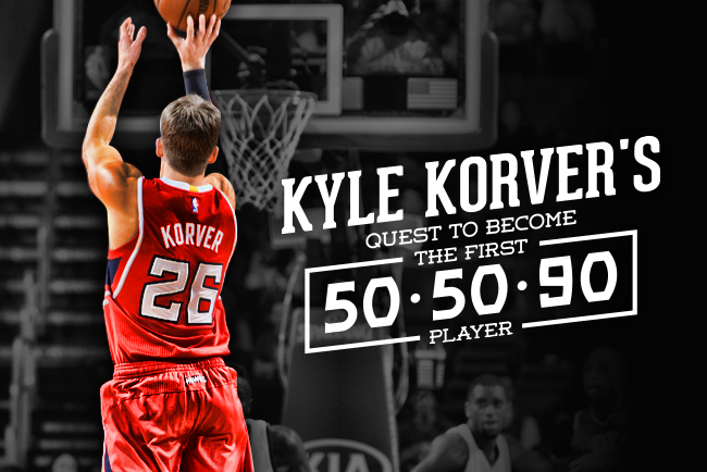 Kyle Korver Is On Pace For The Best NBA Shooting Season Of All Time