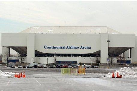 New Jersey Continental Airlines Arena Art. Sizes 5x7 to 24x36 