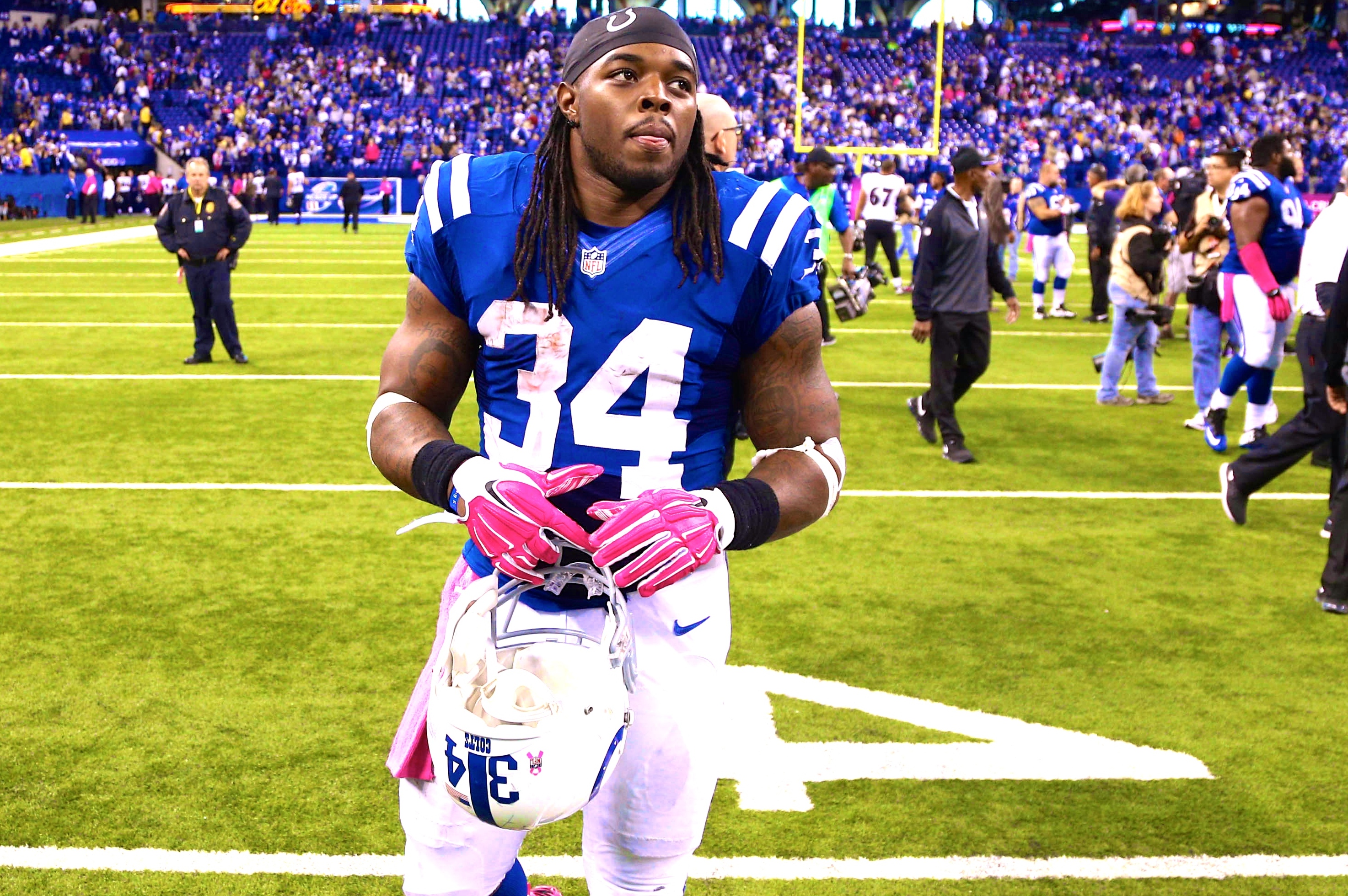 Why did Trent Richardson, who was hailed as the premier running