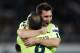 PARIS, FRANCE - SEPTEMBER 30: Lionel Messi of Barcelona celebrates scoring his teams first goal of the game with Andres Iniesta during the Group F UEFA Champions League match between Paris Saint-Germain v FC Barcelona held at Parc des Princes on September 30, 2014 in Paris, France. (Photo by Dean Mouhtaropoulos/Getty Images)