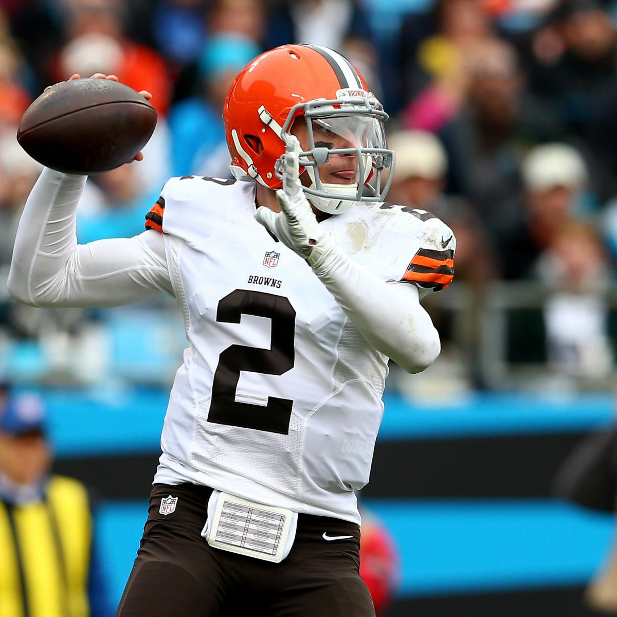 Johnny Manziel Not Viewed as Browns Starting QB Heading into Free Agency, Draft