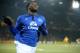 BERN, SWITZERLAND - FEBRUARY 19: Romelu Lukaku of Everton FC celebrates his third scored goal during the UEFA Europa League Round of 32 match between BSC Young Boys and Everton FC at Stade de Suisse, Wankdorf on February 19, 2015 in Bern, Switzerland. (Photo by Philipp Schmidli/Getty Images)