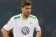 LIVERPOOL, ENGLAND - SEPTEMBER 18: Nicklas Bendtner of VfL Wolfsburg looks on at the final whistle during the UEFA Europa League match between Everton FC and VfL Wolfsburg on September 18, 2014 in Liverpool, United Kingdom. (Photo by Jan Kruger/Getty Images)